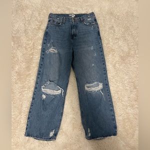 Forever 21 wide leg jeans